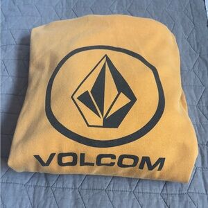 Volcom Mustard Graphic Sweatshirt